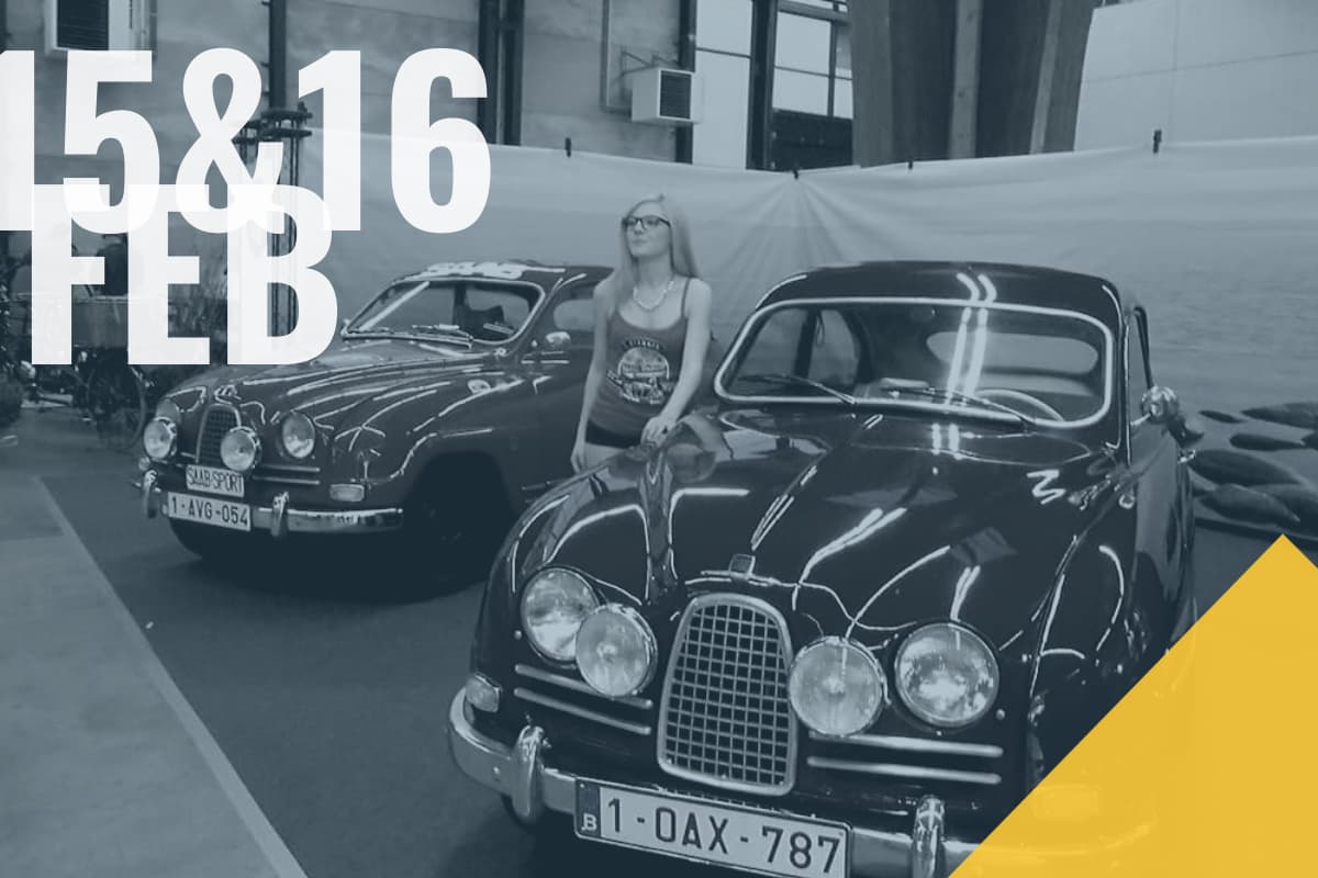 Saab Club Belgium op Flanders Collection Cars Gent 2020