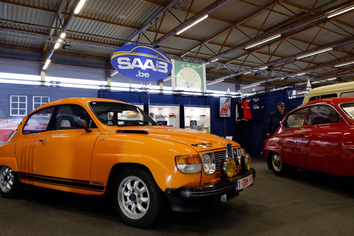 Saab Club op Flanders Collection Cars Gent