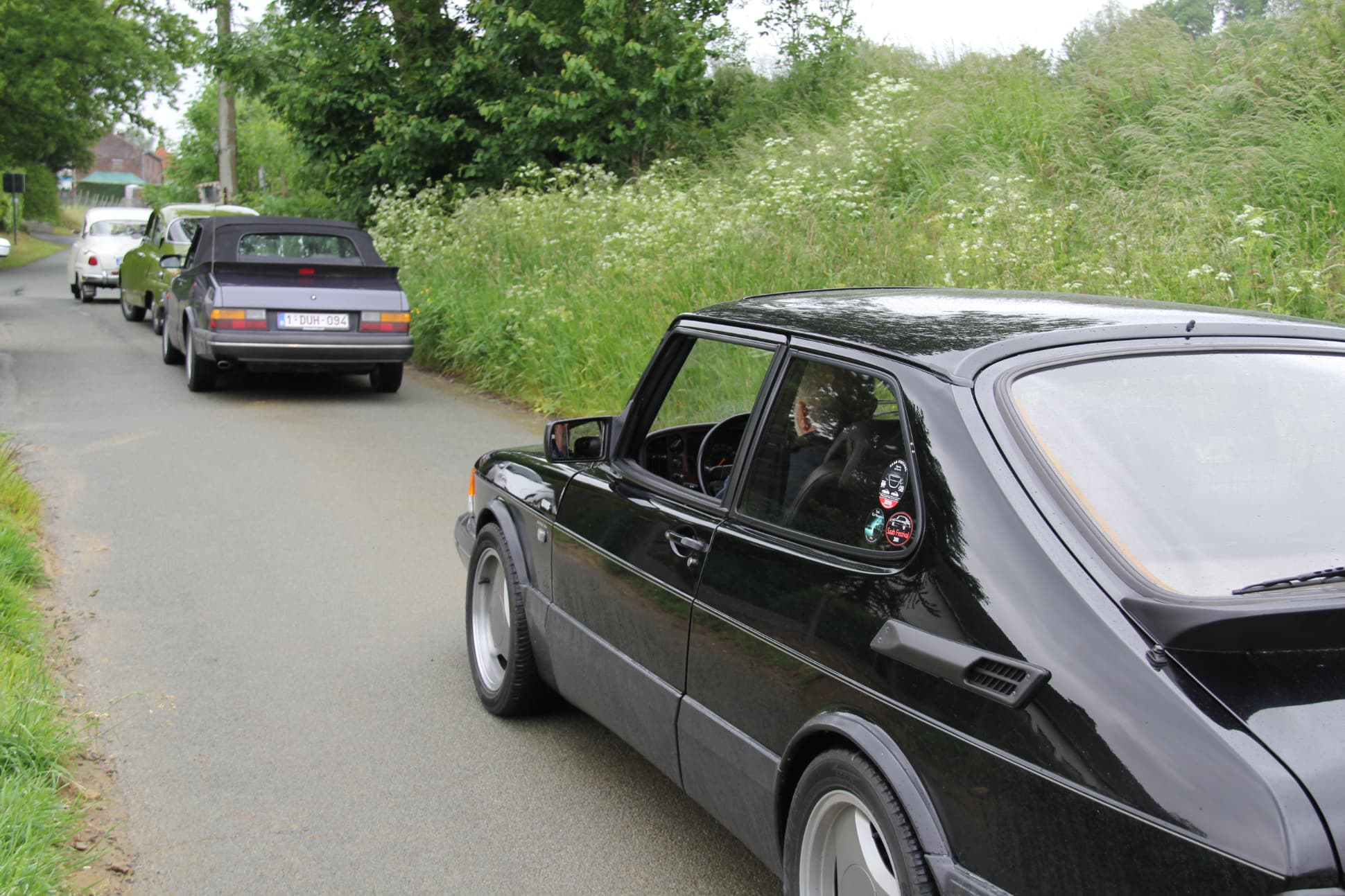 Saab Club Belgium lenterondrit Vlaamse Ardennen