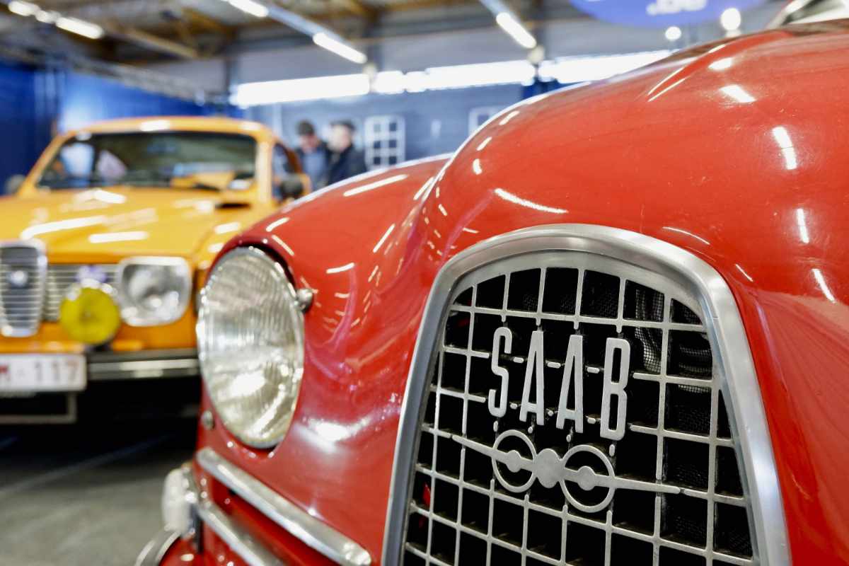 Saab Club op Antwerp Classic Salon